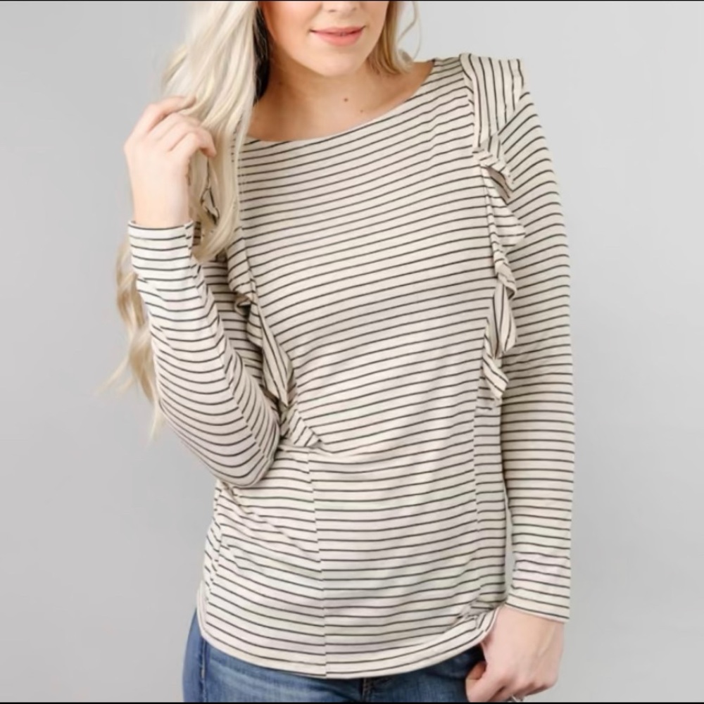 Simply Sage Market Long Sleeve Top
